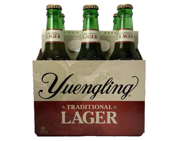 Nutrition facts of yuengling lager