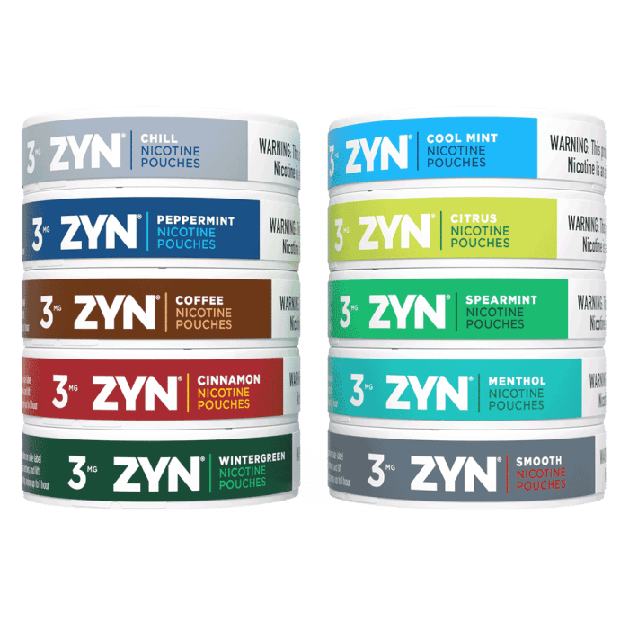 Zyn pouches nutrition facts