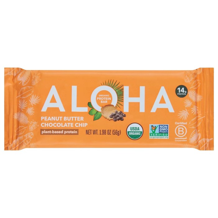 Aloha bar nutrition facts